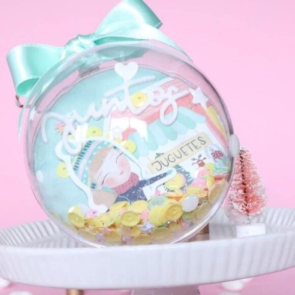 50 Bath Bomb Molds Shells 1.6'' Clear DIY Crafting Ball Ornament ornament favor - Picture 8 of 9